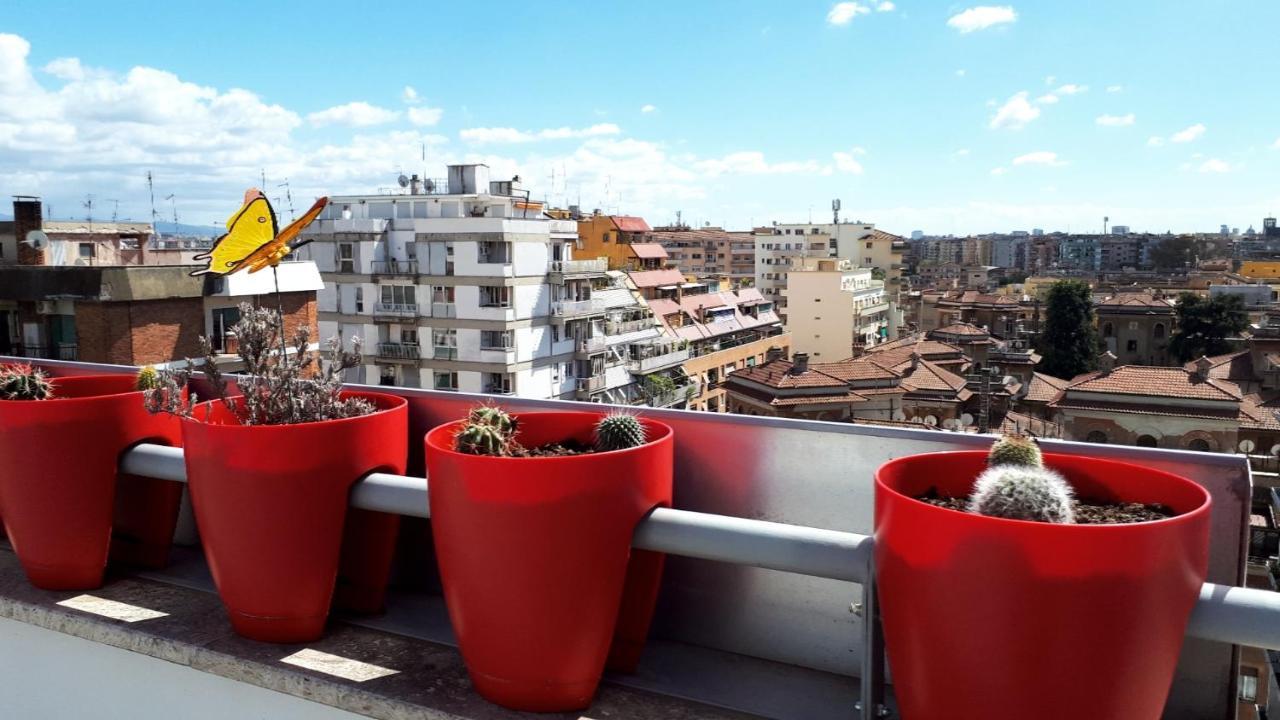 Penthouse 41 In Trastevere With Big Terrace Рим Экстерьер фото