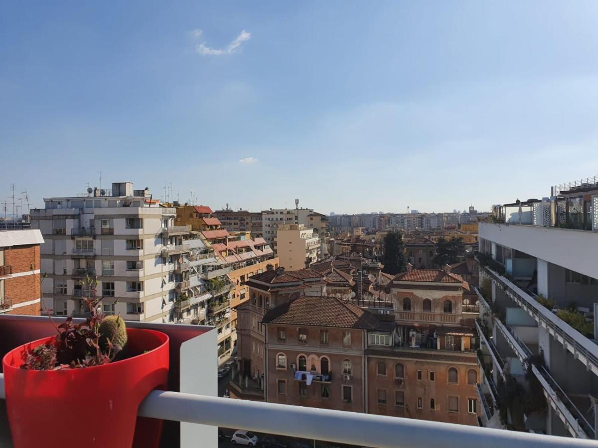 Penthouse 41 In Trastevere With Big Terrace Рим Экстерьер фото